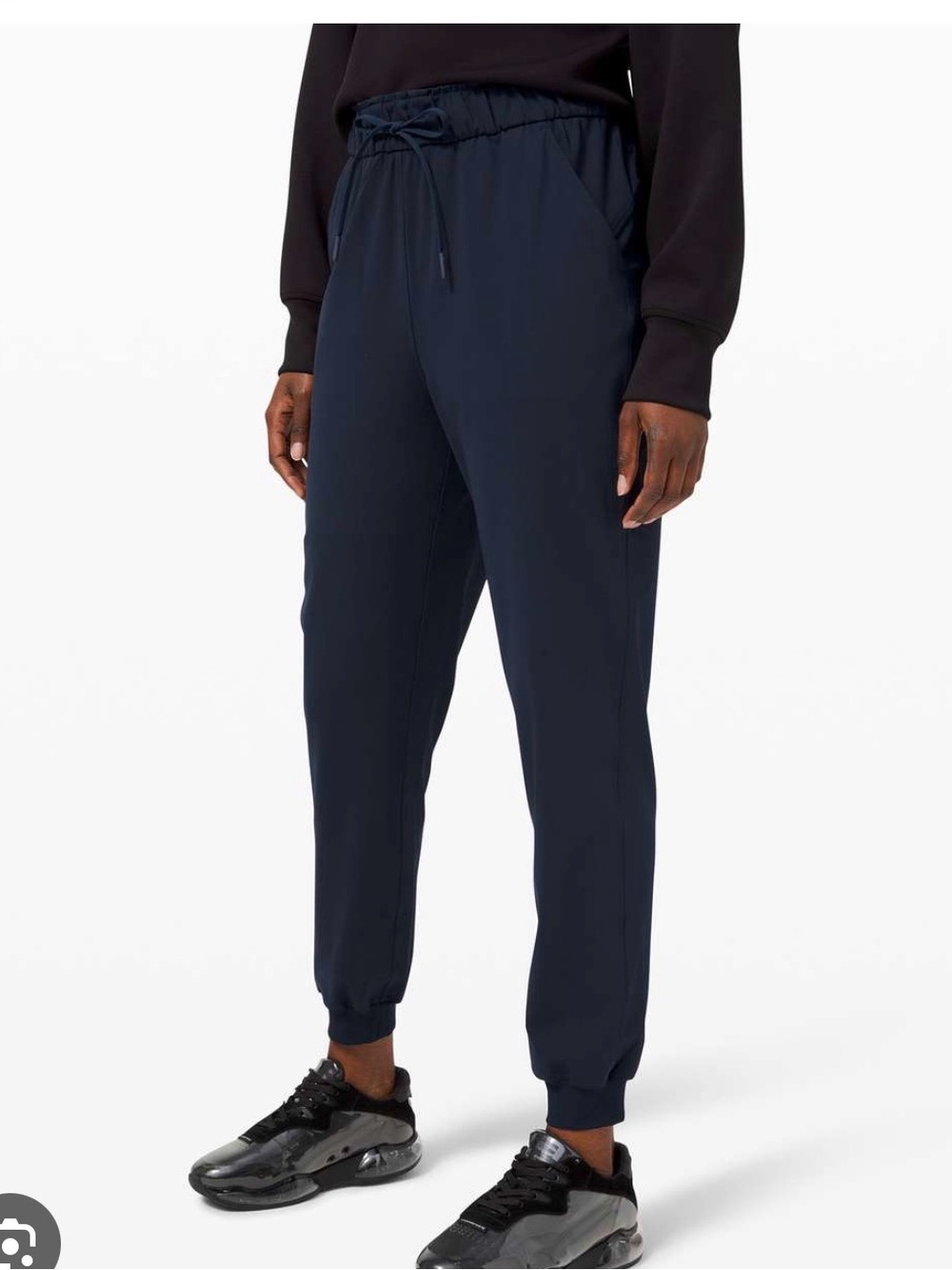Lululemon keep moving navy joggers